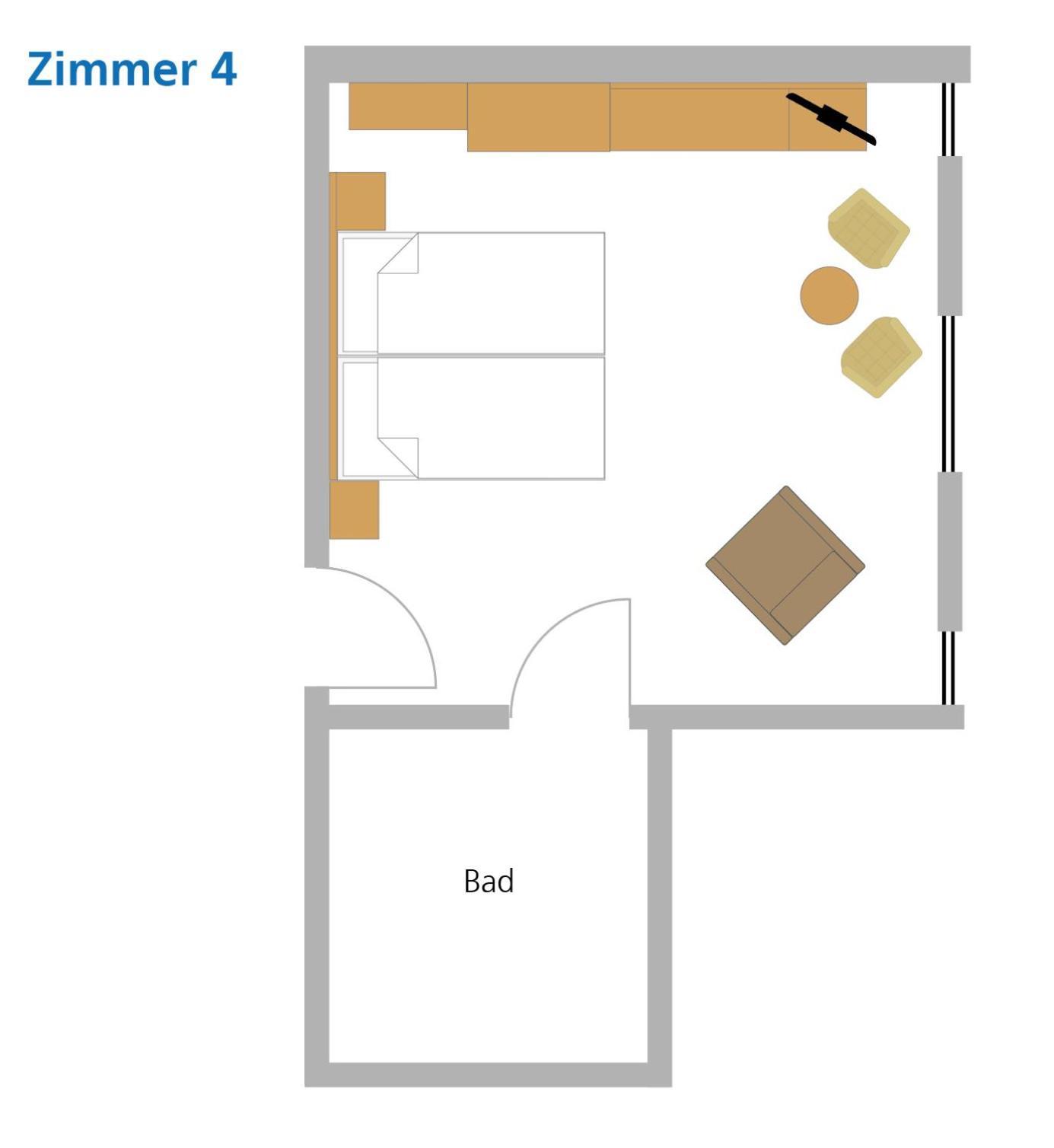 Gaestehaus Sportpark Nuembrecht Chambre photo